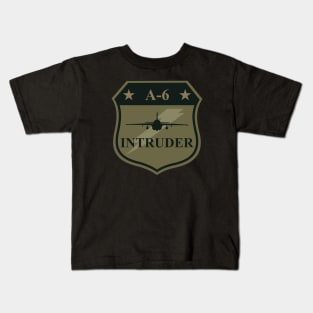 A-6 Intruder Patch (subdued) Kids T-Shirt